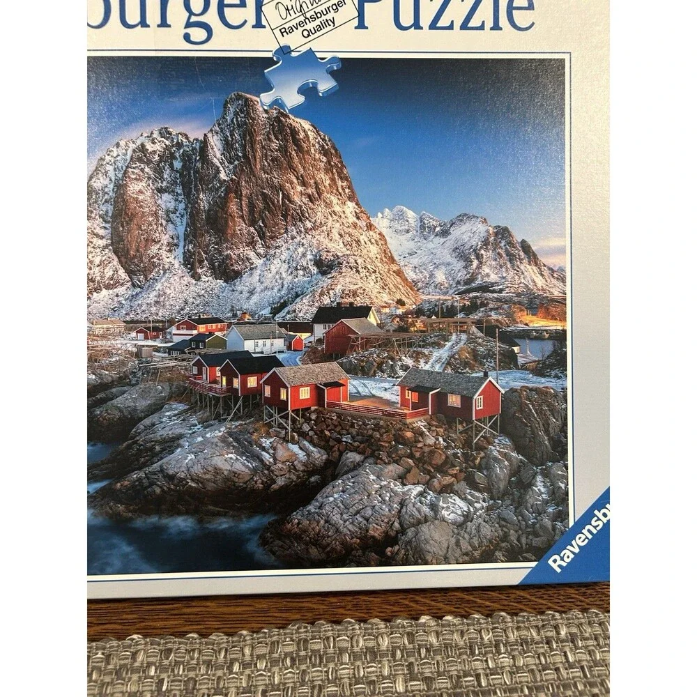 Ravensburger Hamnoy Lofoten Norway Puzzle 3000 Pcs New In Open Box